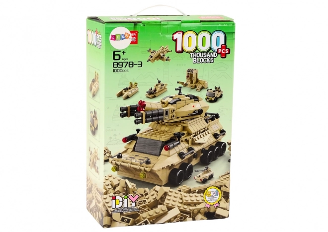 1000 El Vojenská sada pískových nádrží