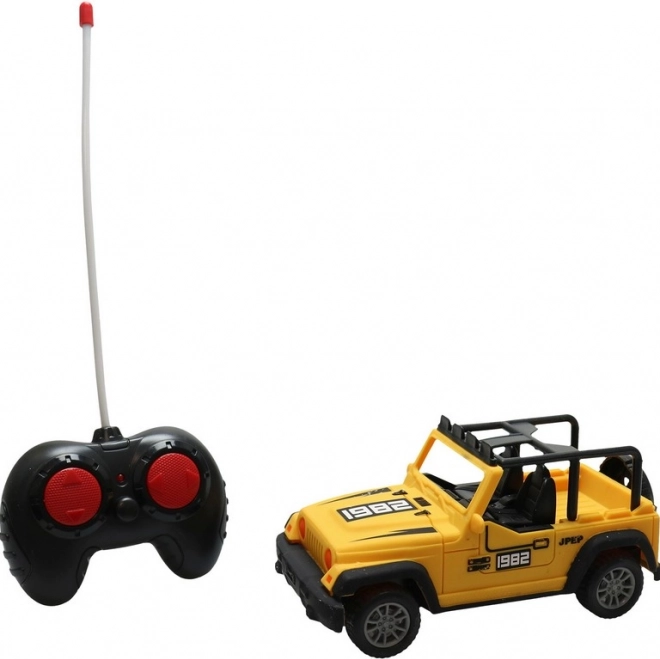 Auto Jeep na dálkové ovládání - Černý