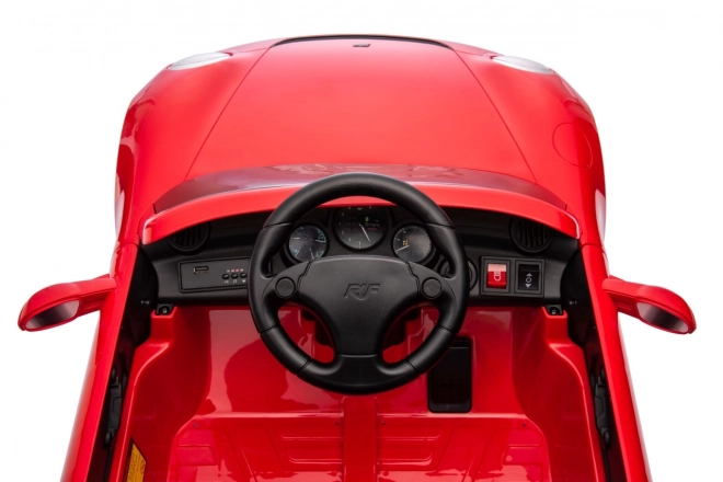 Dětské elektrické auto RUF CTR3 červené