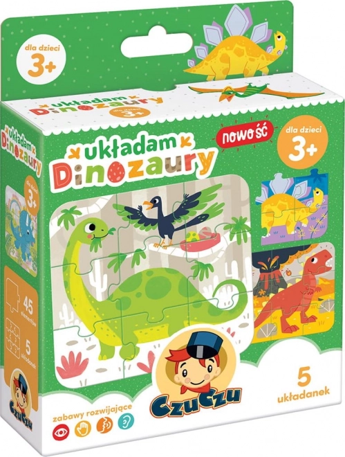 Ukádam dinosaury puzzle