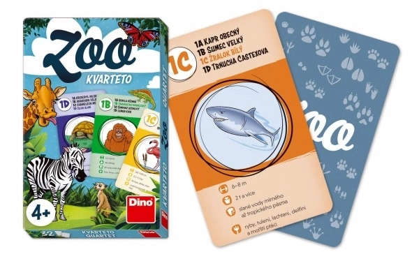 Kvarteto zoo karetní hra