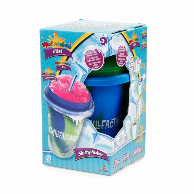 Slushy maker modrozelený