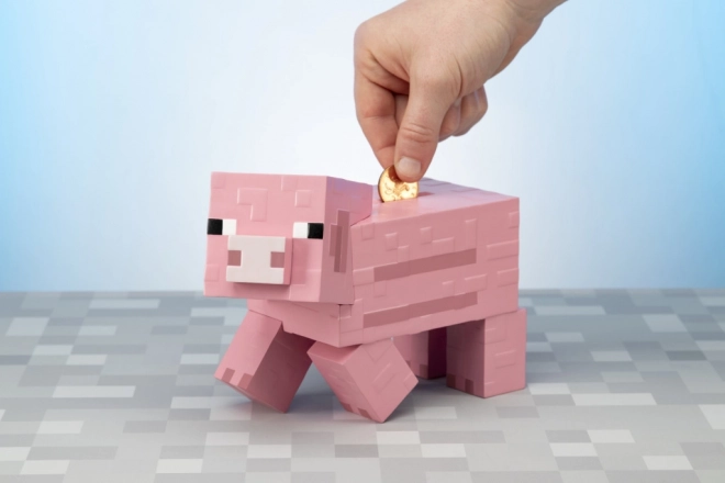 Pokladnička Minecraft prasátko