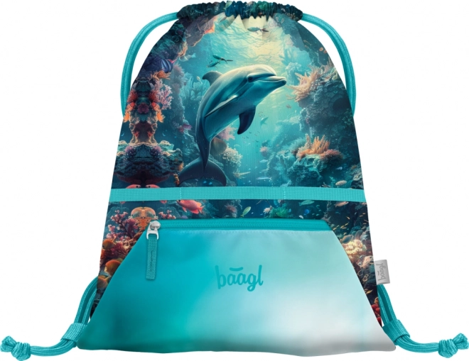Baagl set školních potřeb Zippy Delfín