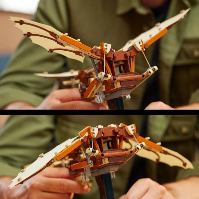 Létající stroj Leonarda da Vinci od LEGO