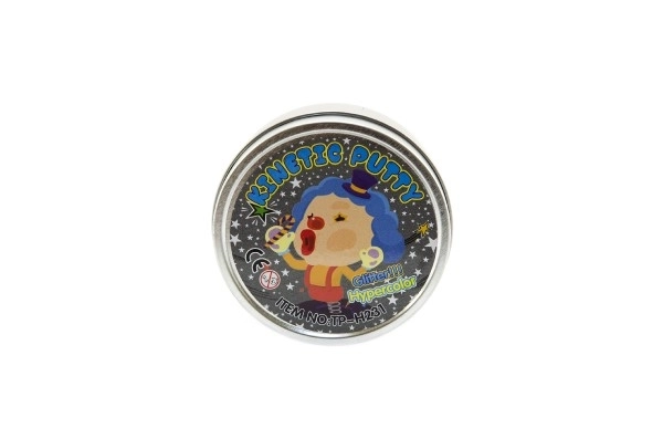 Hmota/modelína 50g inteligentní třpytivá glitter 8cm asst mix barev v plechové krabičce 12ks v boxu