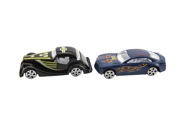 Kovové závodní auto 6 cm v krabičce