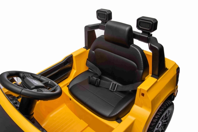Dětské elektrické auto Ford Ranger Lift Žluté