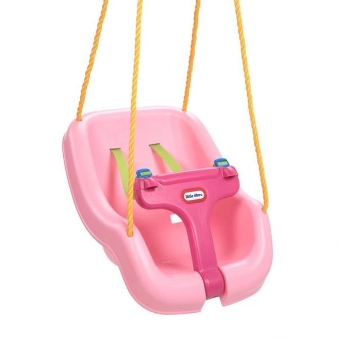 Houpačka Little Tikes 2v1 Snug n Secure růžová
