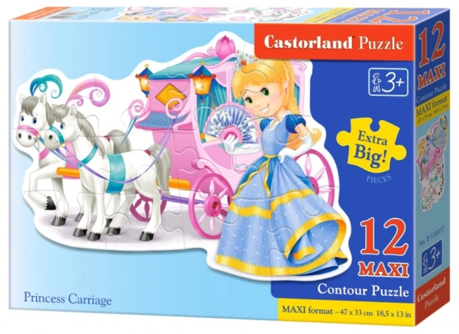 Puzzle MAXI - Princeznin kočár