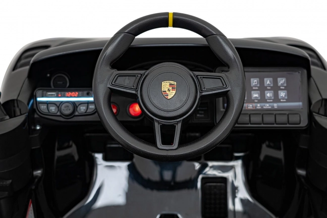 Dětský elektrický vůz Porsche 718 lakovaný – Černý