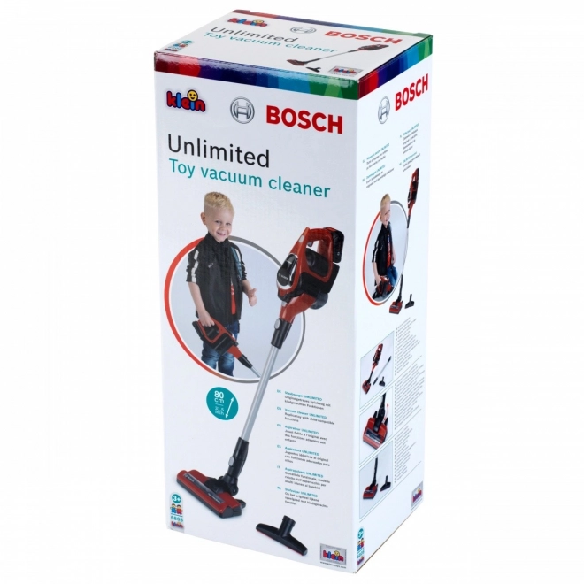 Dětský vysavač Bosch Unlimited červený