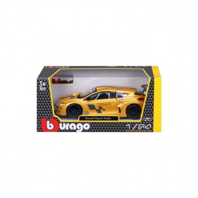 Bburago 1:24 Renault Mégane Trophy Metallic žlutá 18-22115