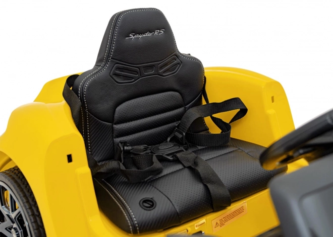 Dětské auto Porsche 718 – Žluté
