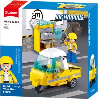 Sluban Metropolis doručovací vůz