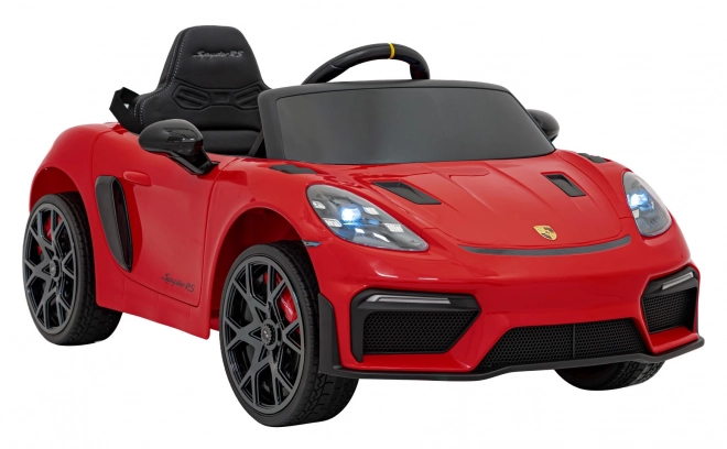 Dětský elektrický vůz Porsche 718 lakovaný – Červený