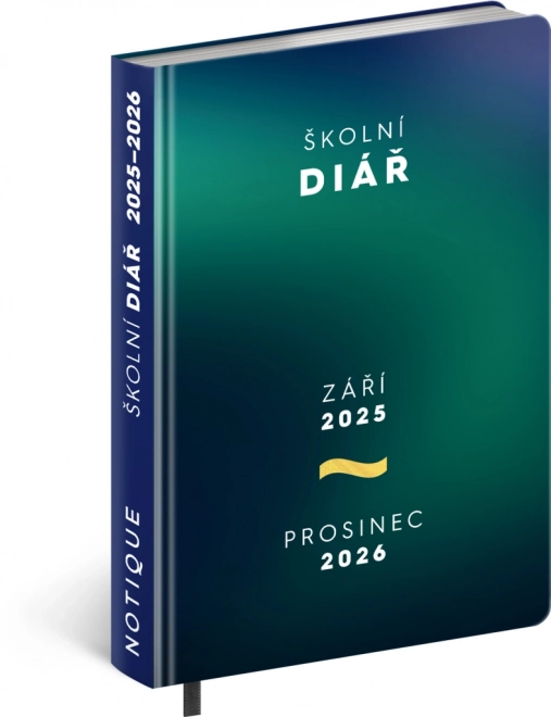 Školní diář Zelený 2025–2026