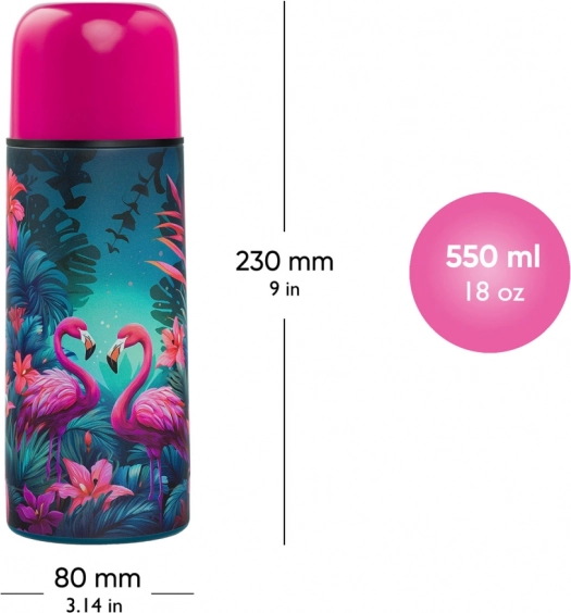 Termoláhev Plameňáci 550 ml