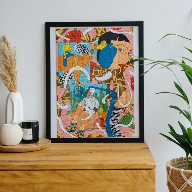 Puzzle 500 prvků UFT VELVET Žádná bolest, žádné malování