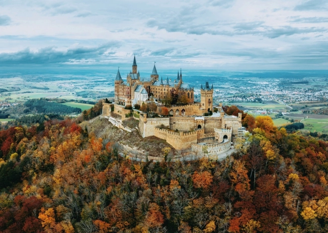 Puzzle Ravensburger 1000 kusů Burg Hohenzollern