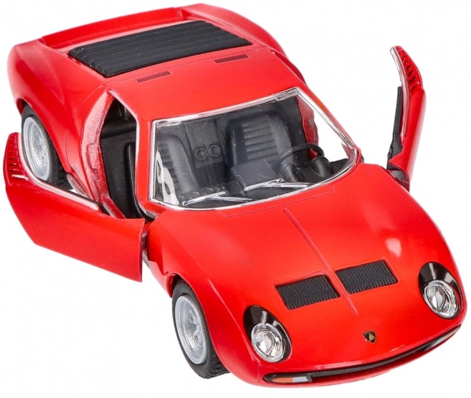 Kovový model Lamborghini Miura P400 SV 1971