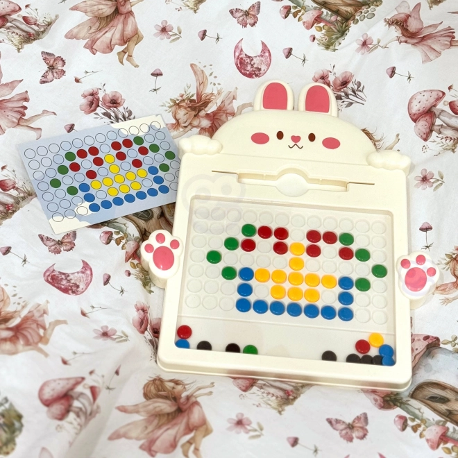 Magnetická tabule pro děti Montessori MagPad Králík