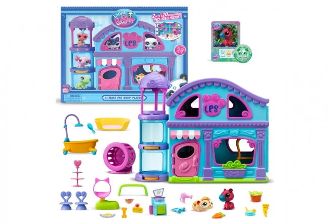 Littlest Pet Shop Domek s 2 figurkami