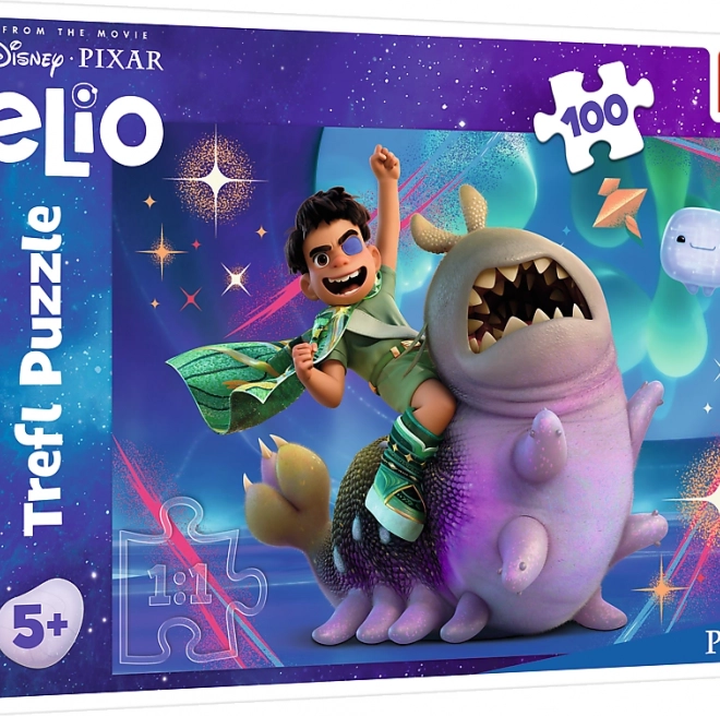 Puzzle Elio a vesmírné dobrodružství 100 dílků
