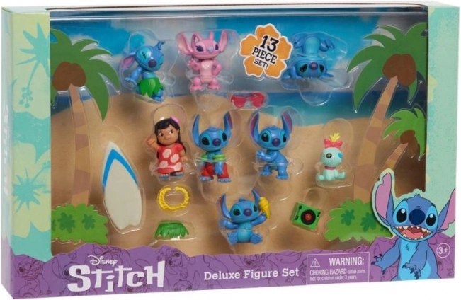Sada figurek Stitch Deluxe