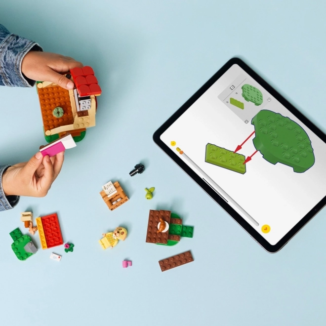 LEGO Animal Crossing útulný dům Goldie