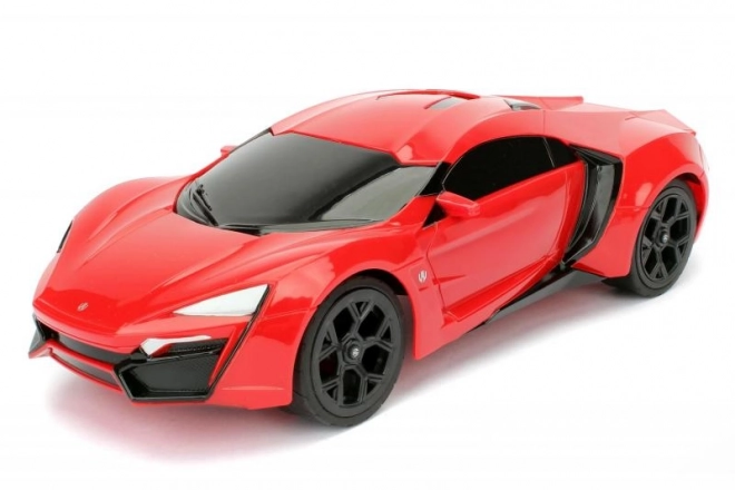 Rychle a zběsile auto na dálkové ovládání Lykan Hypersport