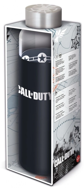 Skleněná láhev s návlekem 585 ml – CALL OF DUTY