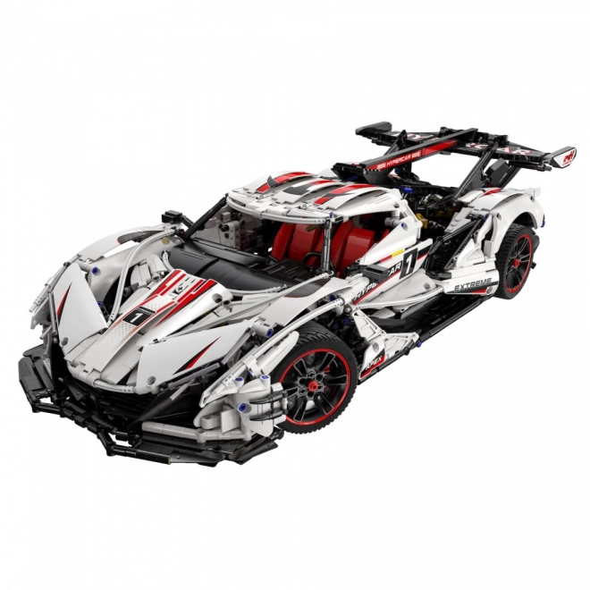 CaDA technická stavebnice 4449 ks - Dálkově ovládaný sportovní vůz V12 Hypercar Master