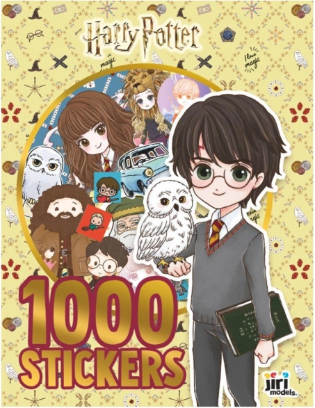 Samolepkový sešit Harry Potter s 1000 samolepkami
