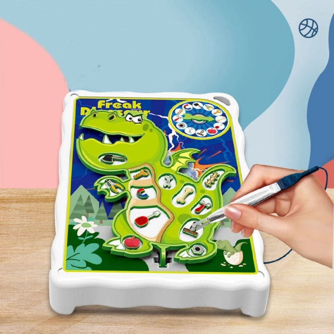 Bláznivá stolní hra s dinosaury