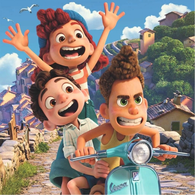 Disney Pixar: Luca puzzle 3x49 dílků