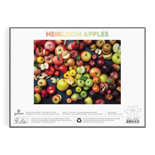 Puzzle Odrůdy Jablek
