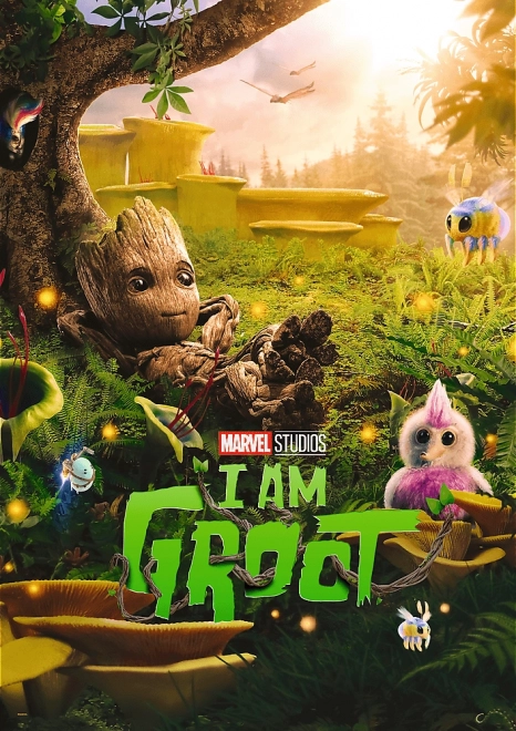 TREFL Puzzle Premium Plus Marvel: Já jsem Groot 1000 dílků