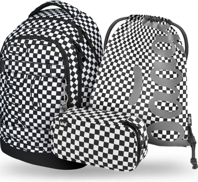 Baagl Set 3 Školní Skate Max: Batoh, Penál a Sáček