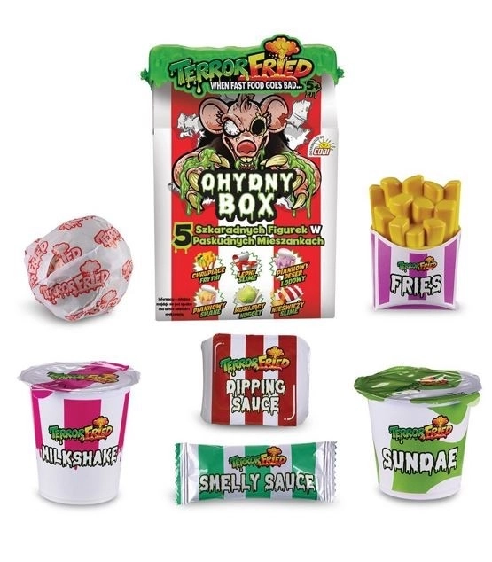 Sada figurek Terror Fried - Hideous box