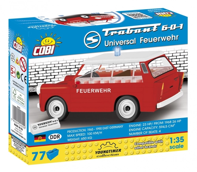 Youngtimer Trabant 601 Univerzální podložky Feuerwehr