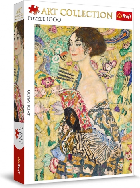 Puzzle Art Collection Dáma s Vějířem 1000 dílků