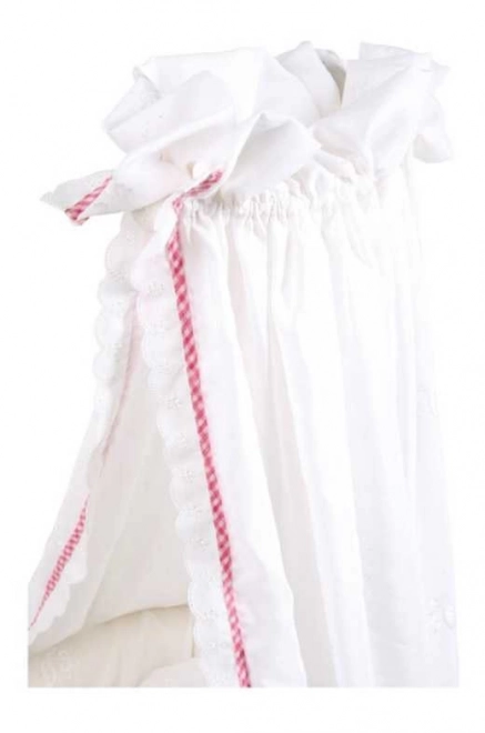 Dřevěná postýlka pro panenky s nebesy Small Foot Romantic