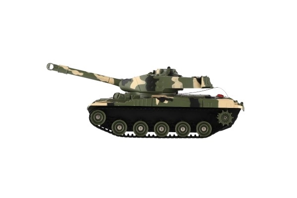 RC Tank s Dálkovým Ovládáním a Zvukovými Efekty na Baterie