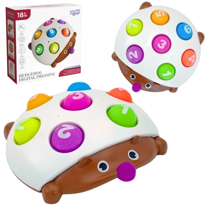 Ježek Pop-it s čísly WOOPIE Fidget Toys
