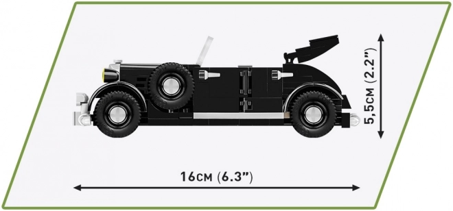 COBI 2261 De Gaulle's 1936 Horch 830 BL, 1:35, 244 k, 2 f