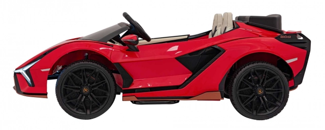Vehicul electric Lamborghini SIAN – Červené
