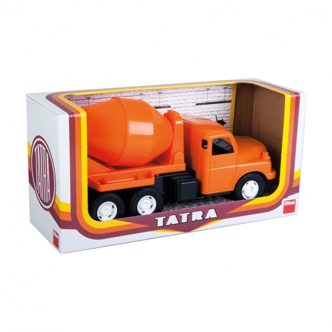 Hračka míchačka DINO Tatra 148 oranžová 30cm