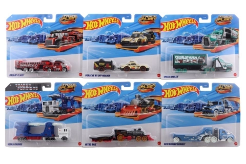 Hot Wheels závodní tahač pro dráhy