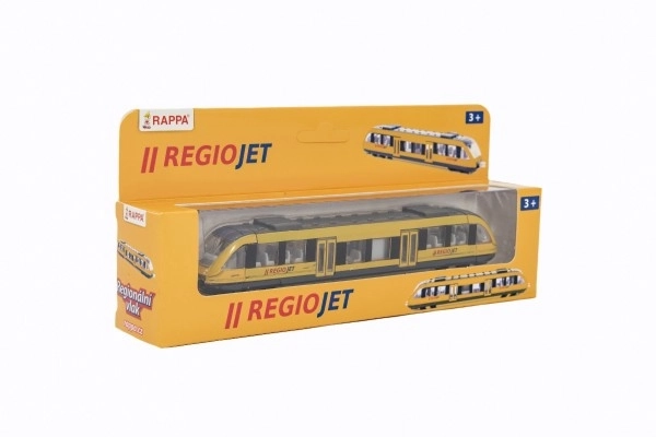 Kovový regionální vlak RegioJet 17 cm